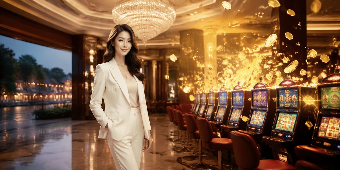 Người chơi trải nghiệm slots tại quán cà phê Hội An với điện thoại